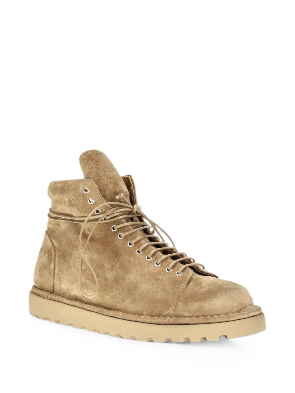 Marsèll Pallottola suede ankle boots Beige