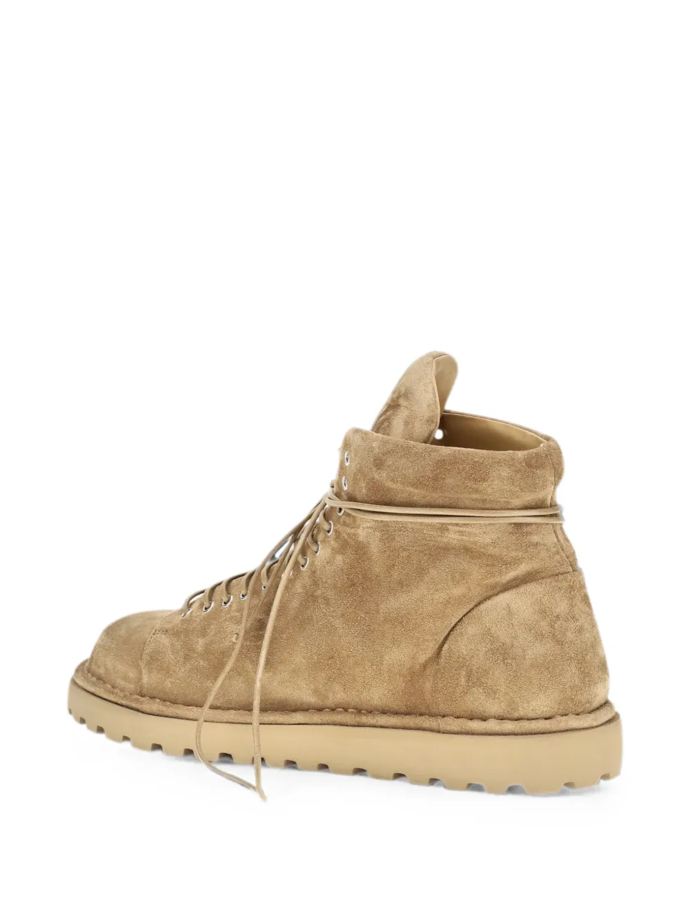 Marsèll Pallottola suede ankle boots Beige