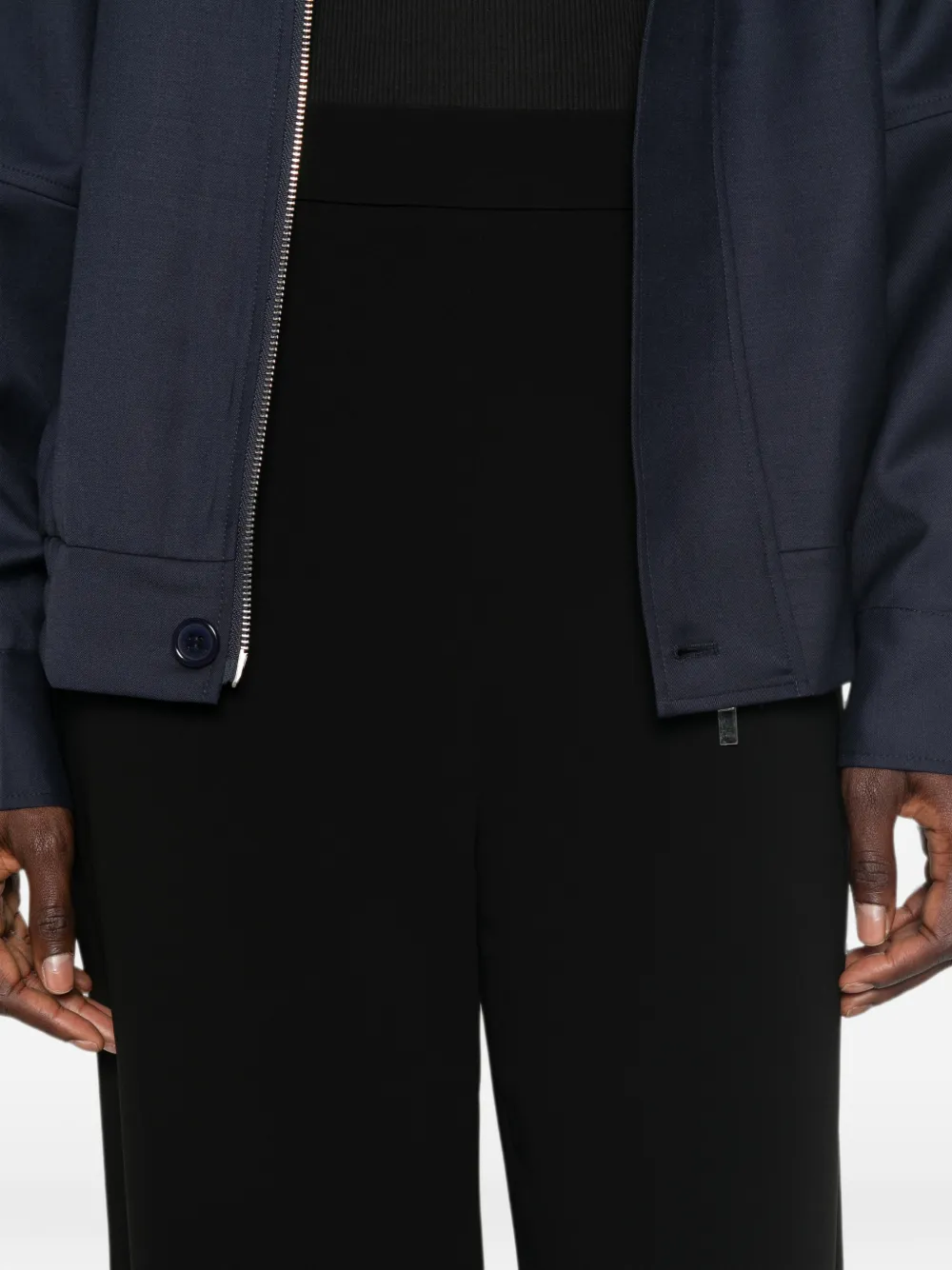 Max Mara High waist broek Zwart