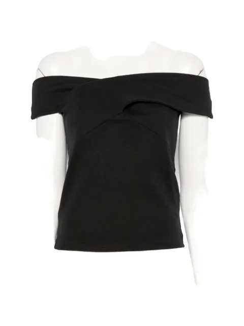 ANDIATA Abelena off-shoulder crossover top
