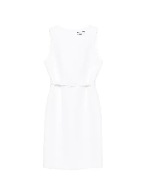 ANDIATA bouclé-knit belted mini dress