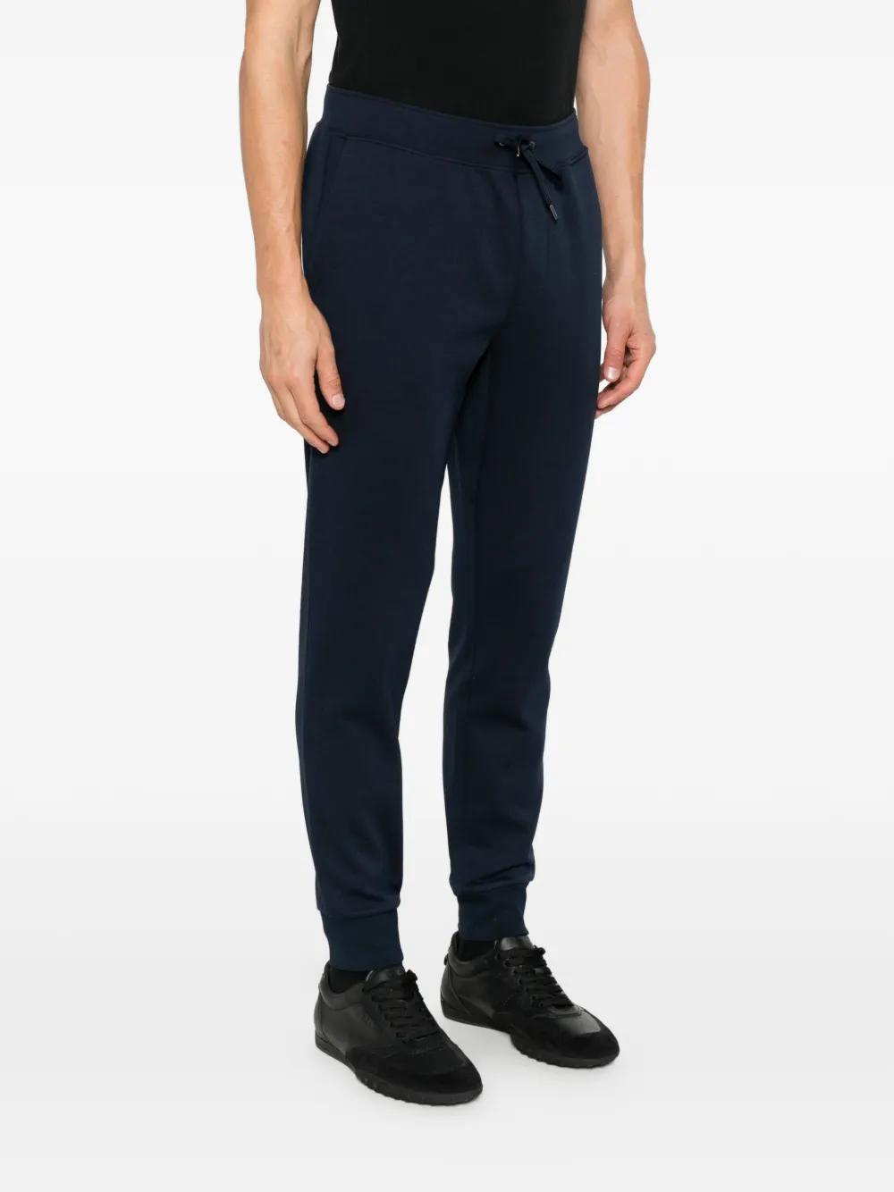 Polo Ralph Lauren drawstring-waist logo-embroidered track pants Blauw