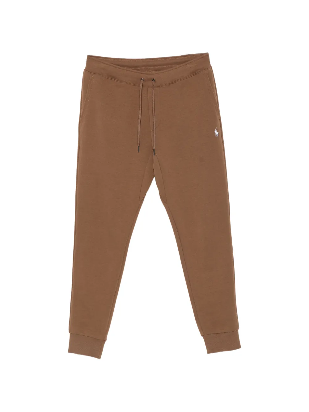 Polo Ralph Lauren logo-embroidered drawstring track pants - Marrone