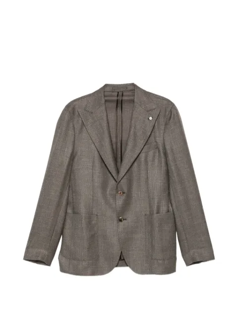 L.B.M. 1911 single-breasted peak-lapel blazer