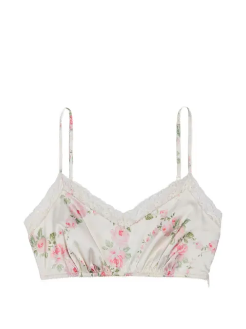 Simone Rocha Bralette a fiori con pizzo