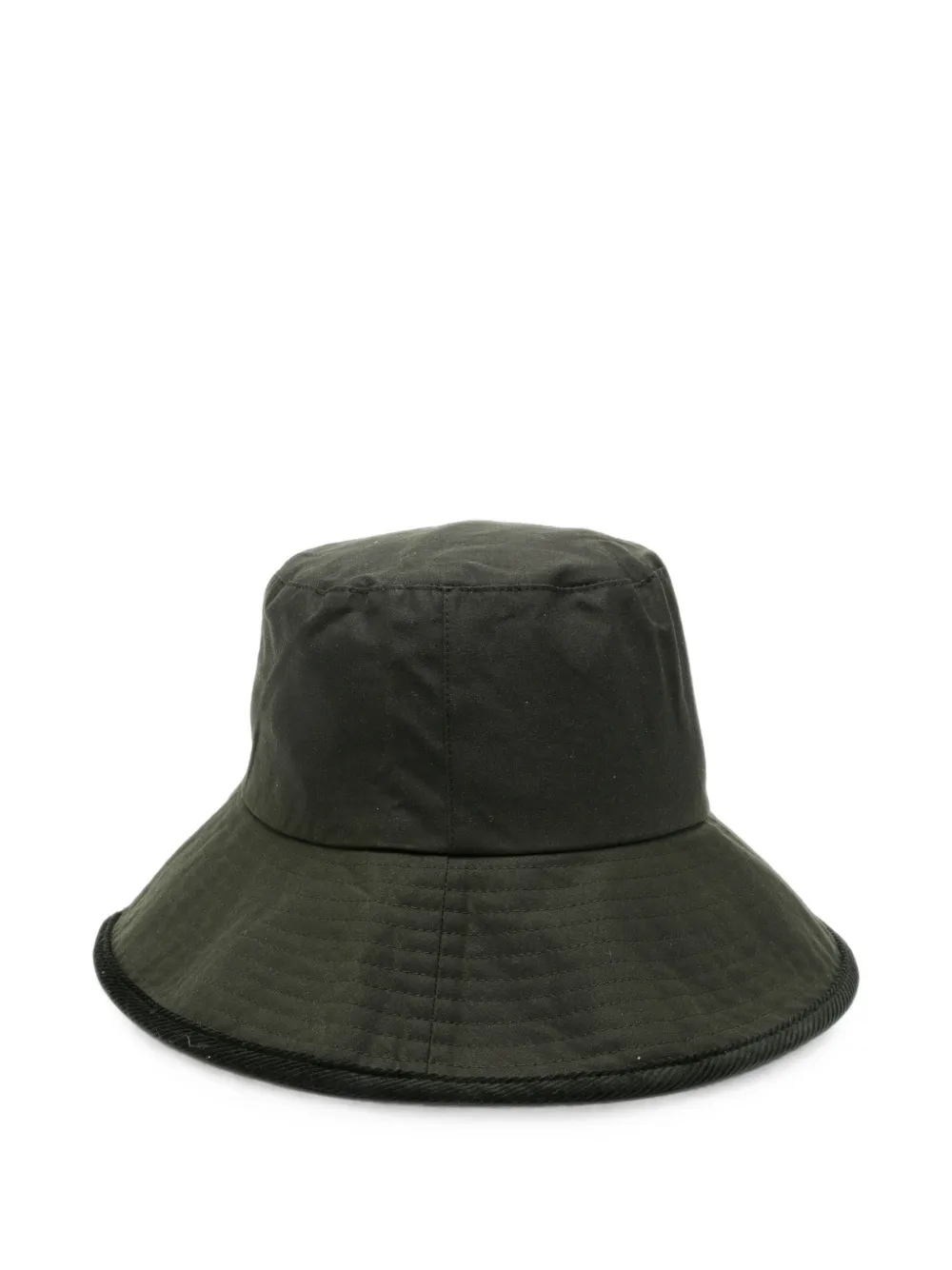 Barbour Vissershoed met ribfluwelen afwerking Groen