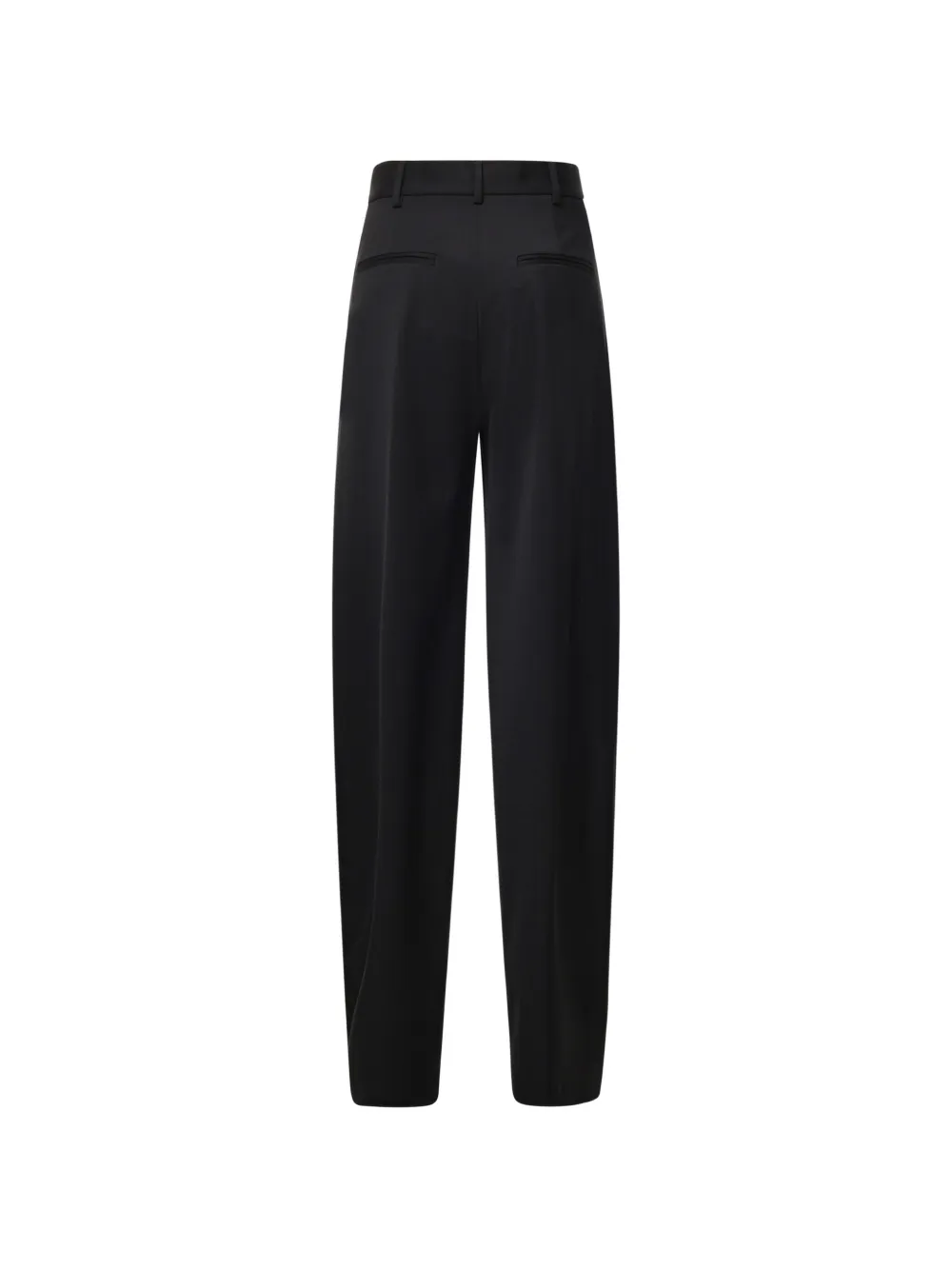 THE ANDAMANE Geplooide pantalon Zwart