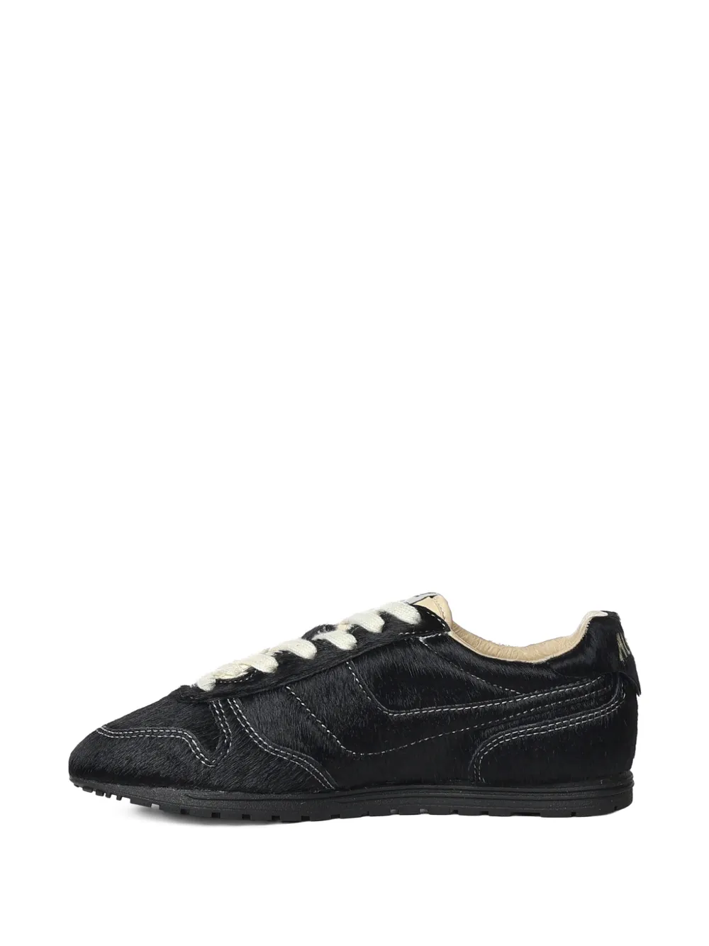 Autry Sneakers met ponybont-effect Zwart