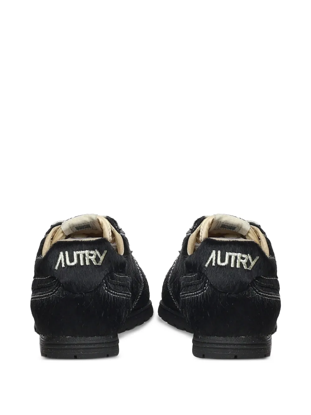 Autry Sneakers met ponybont-effect Zwart