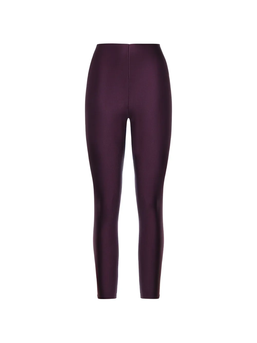 THE ANDAMANE high-shine leggings - Viola