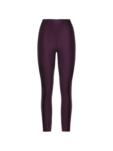 THE ANDAMANE leggins con acabado brillante