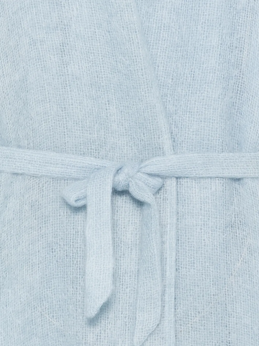 Carine Gilson Raglan badjas met ceintuur Blauw