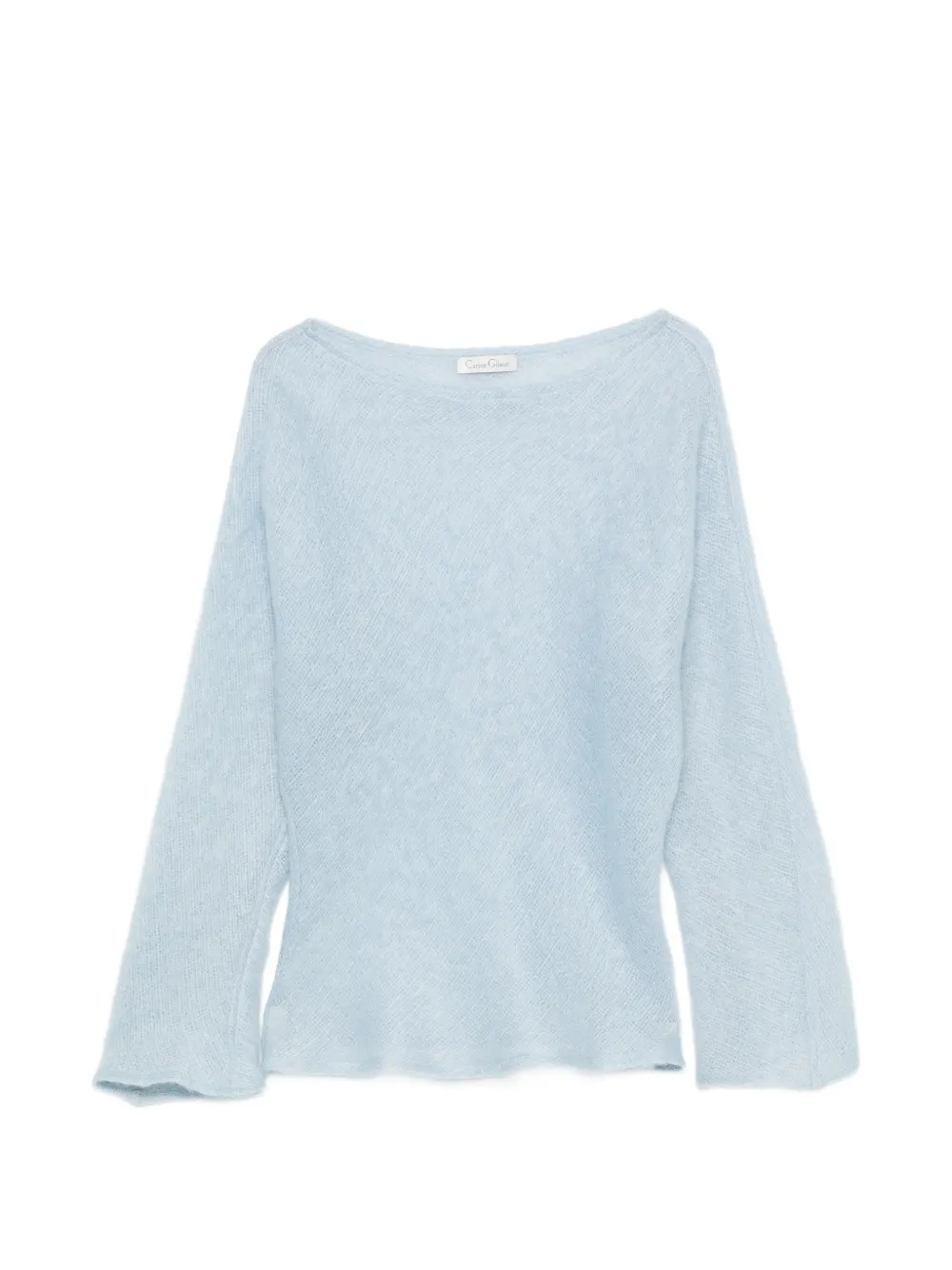 Carine Gilson Maglione con scollo a barca - Blu