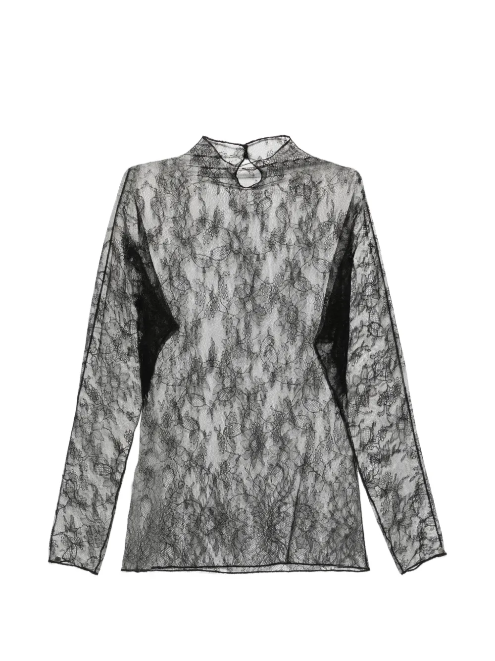 Carine Gilson Top a collo alto Caudry - Nero