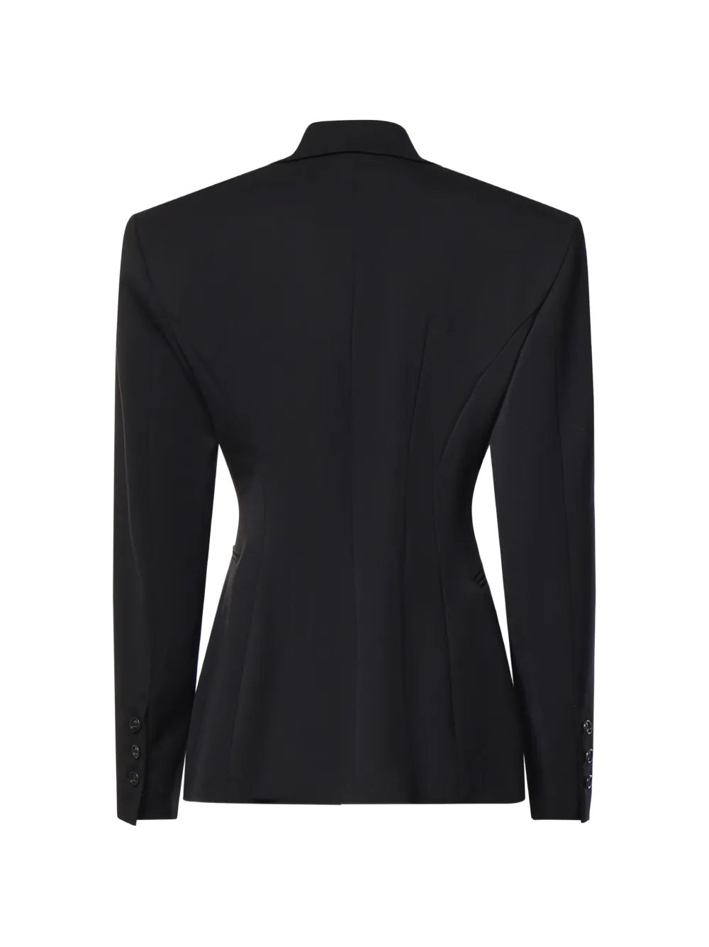 THE ANDAMANE Blazer met enkele rij knopen Zwart
