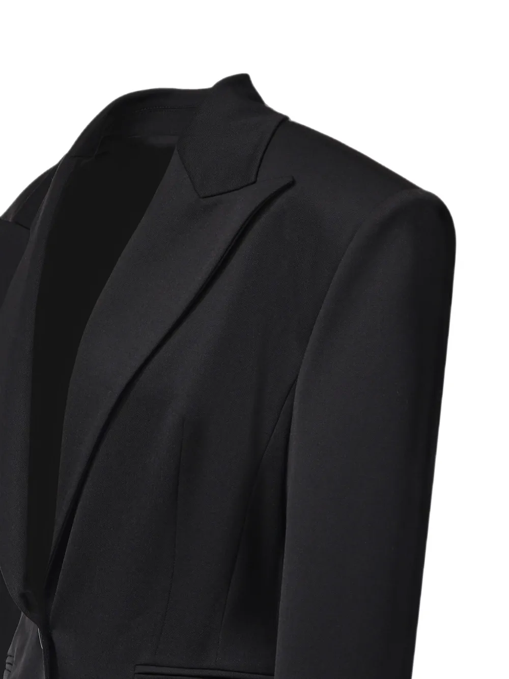 THE ANDAMANE Blazer met enkele rij knopen Zwart