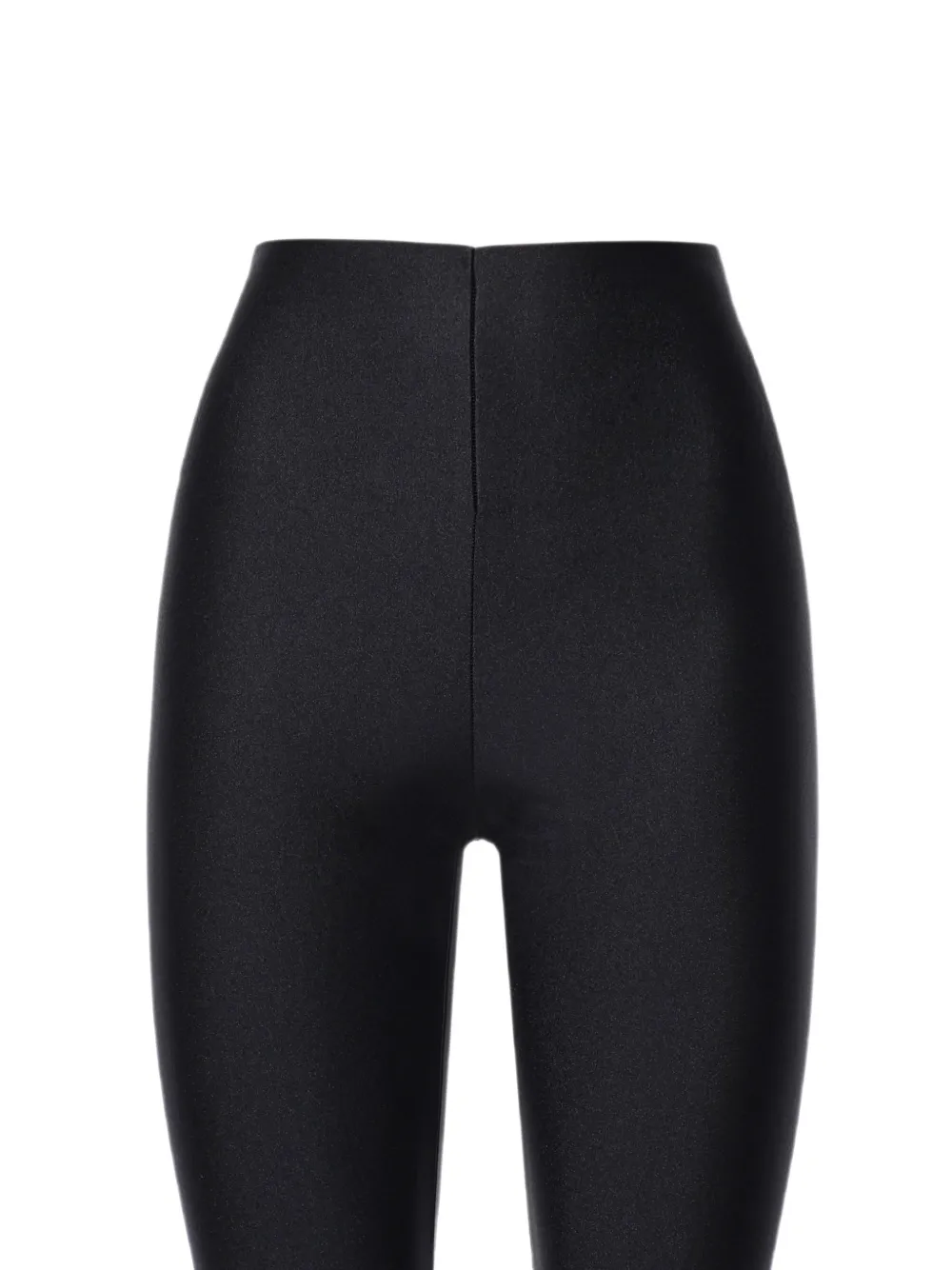 THE ANDAMANE Holly hoogglanzende slim-fit legging Zwart