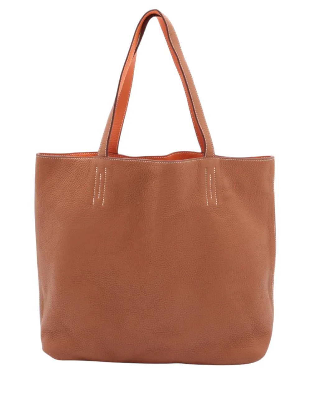 Hermès Pre-Owned 2011 Clemence Double Sens 36 tote bag - Brown