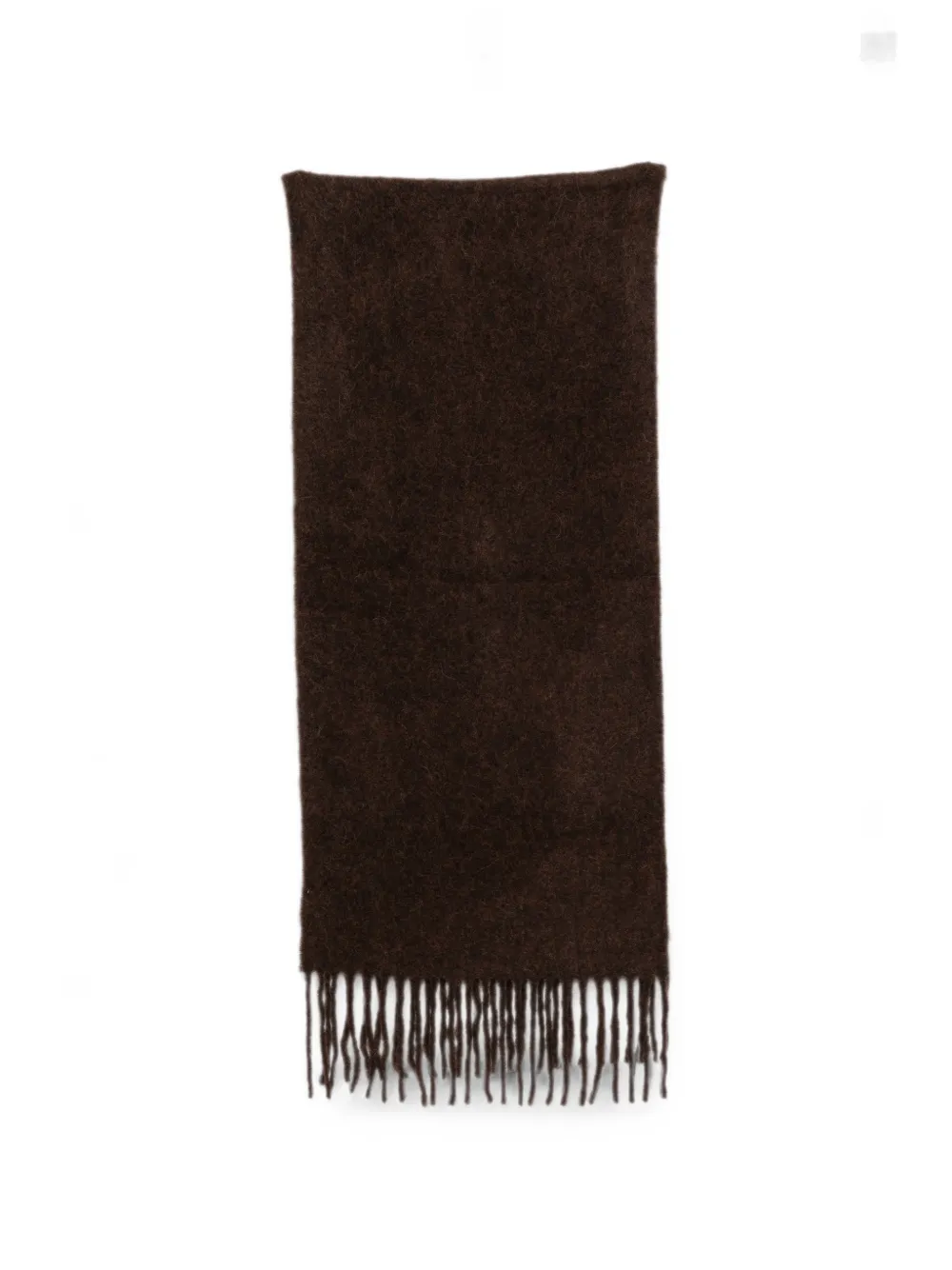 Golden Goose fringed-edge scarf - Braun