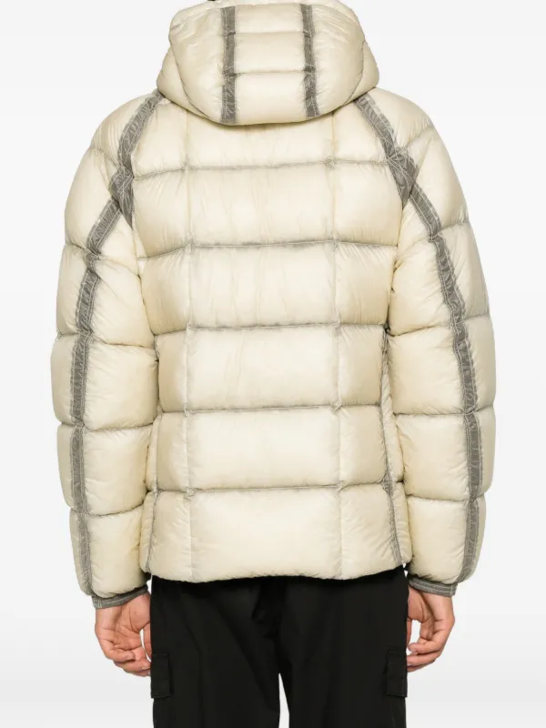 C.P. Company D.D. Shell Hooded Puffer Jacket | Neutrals | FARFETCH