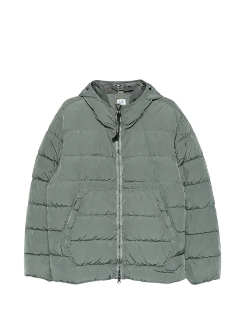 C.P. Company quilted hooded jacket