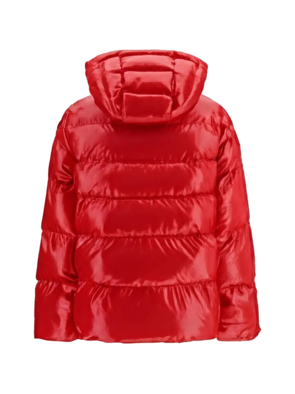 PINKO Eleodoro gewatteerd jack met capuchon Rood