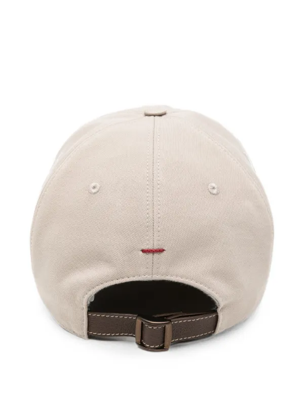 Brunello Cucinelli logo-embroidered Baseball Cap | Neutrals | FARFETCH
