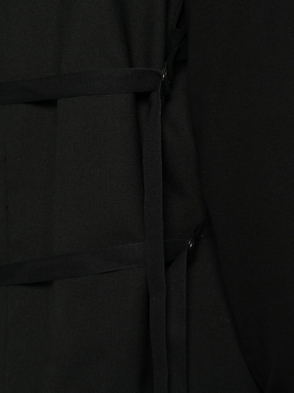 Reveres 1949 Gilet met gespbandje Zwart