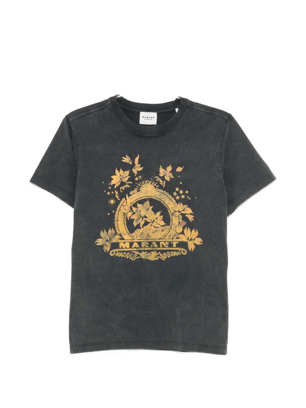 MARANT ÉTOILE graphic-print T-shirt - Grau