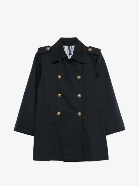 ANDIATA double-breasted cotton coat