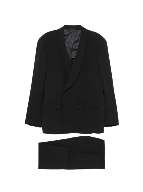 Giorgio Armani double-breasted buttoned suit