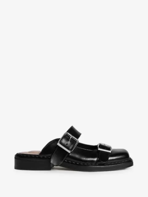 Simone Rocha Mary Jane buckle mules