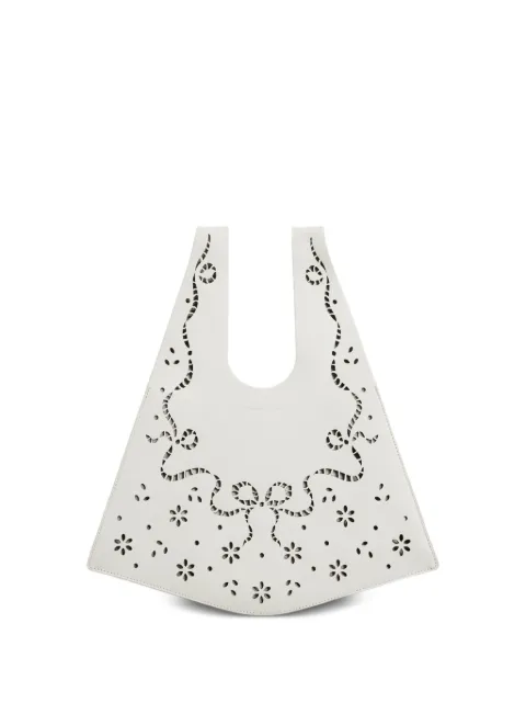 Simone Rocha Mini Lasercut lace-effect handbag