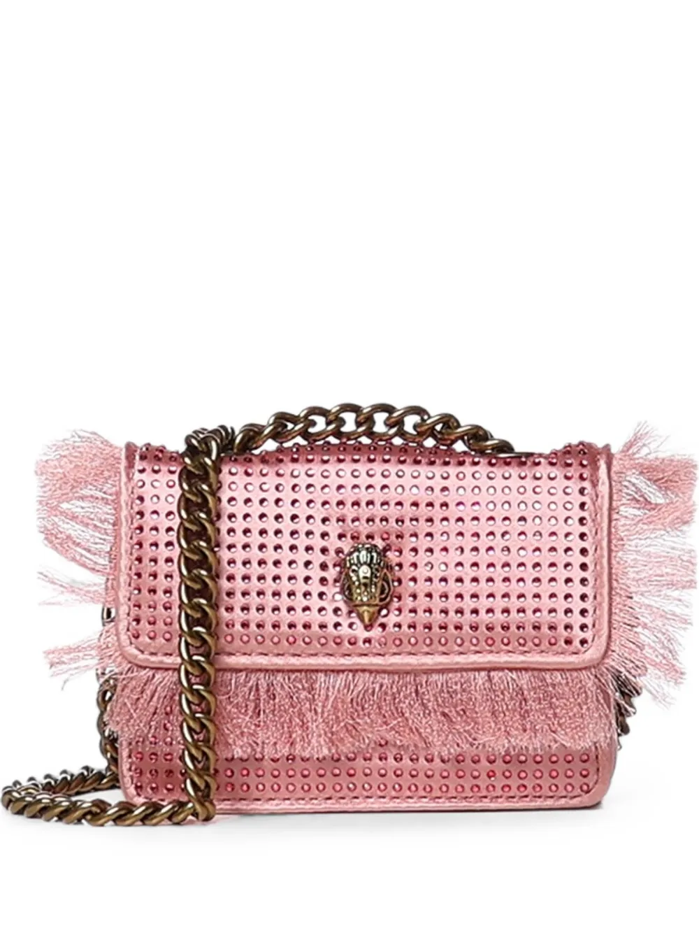 Kurt Geiger London Borsa a spalla con decorazione - Rosa