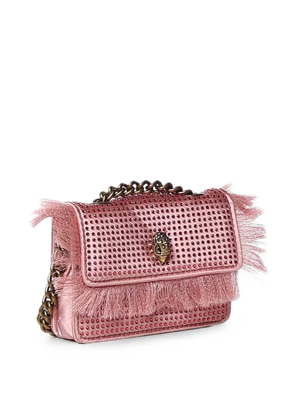 Kurt Geiger London Schoudertas verfraaid met kristallen Roze