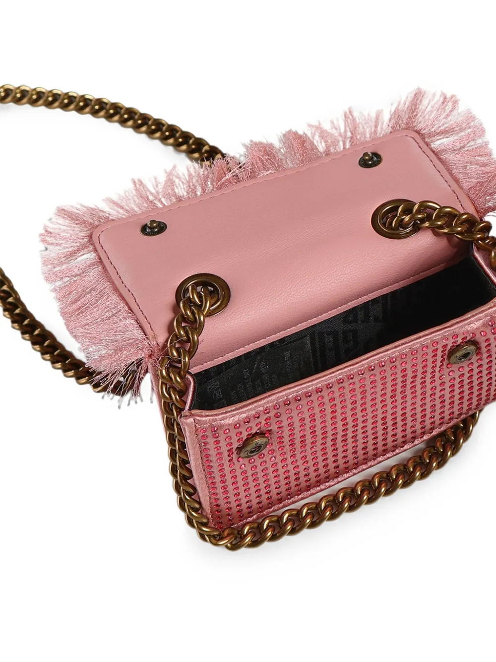 Kurt Geiger London Schoudertas verfraaid met kristallen Roze