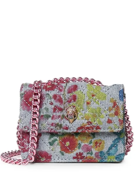 Kurt Geiger London bolso de hombro acolchado con motivo floral