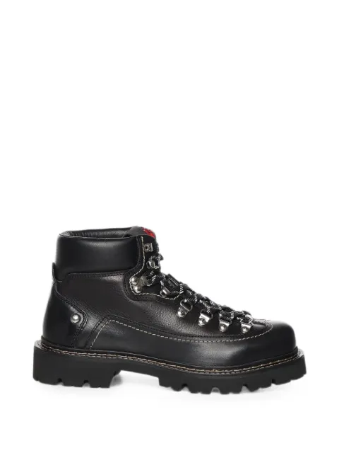 DSQUARED2 lace-up leather ankle boots