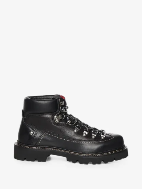 DSQUARED2 lace-up leather ankle boots
