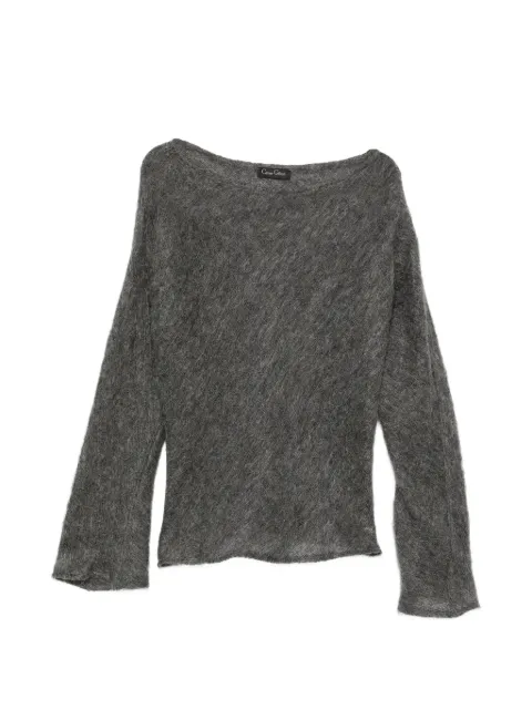 Carine Gilson suéter de mohair manga larga