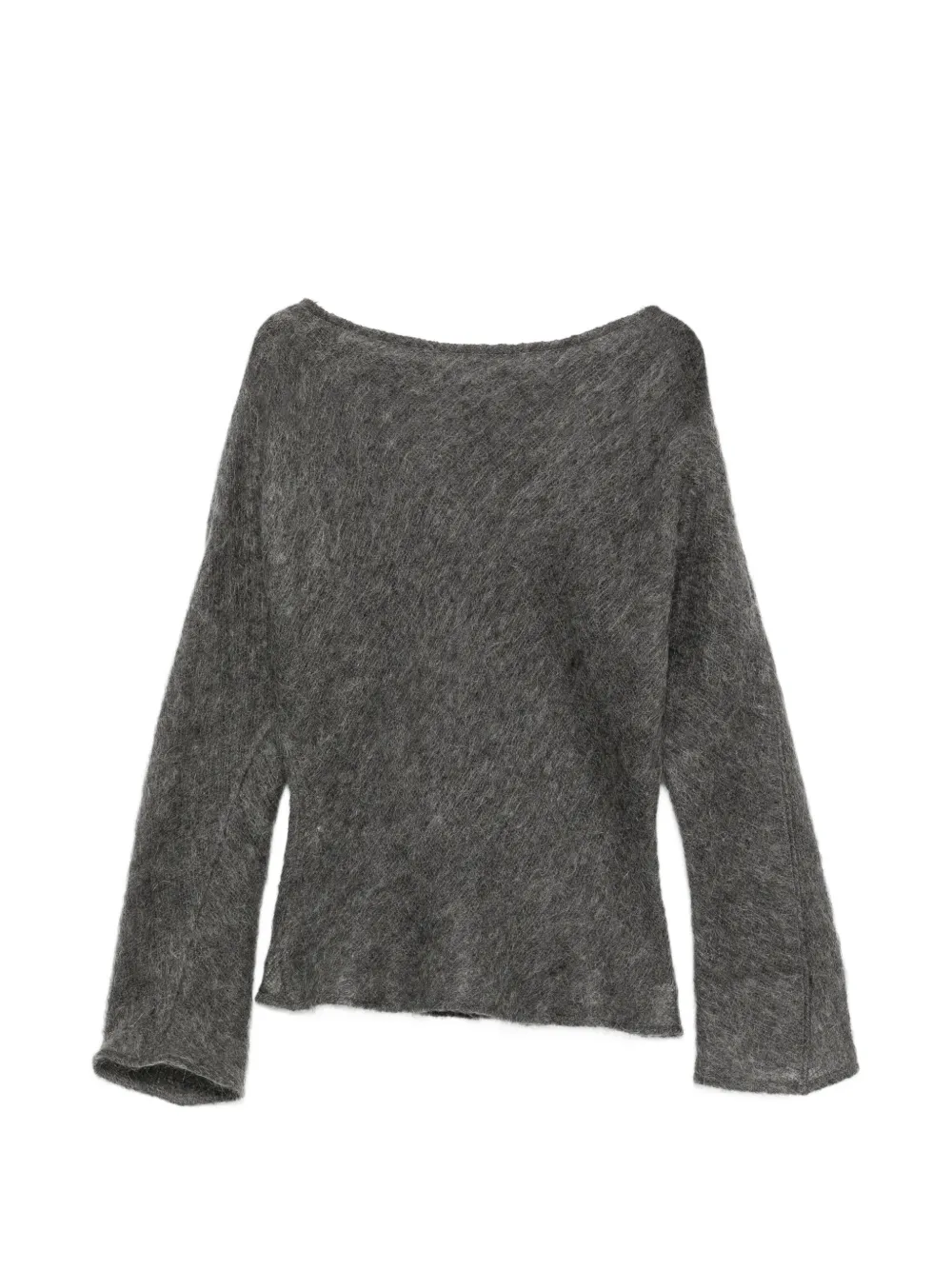 Carine Gilson Mohair trui met lange mouwen Grijs