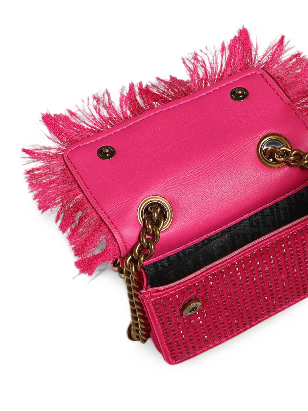Kurt Geiger London Schoudertas verfraaid met kristallen Roze