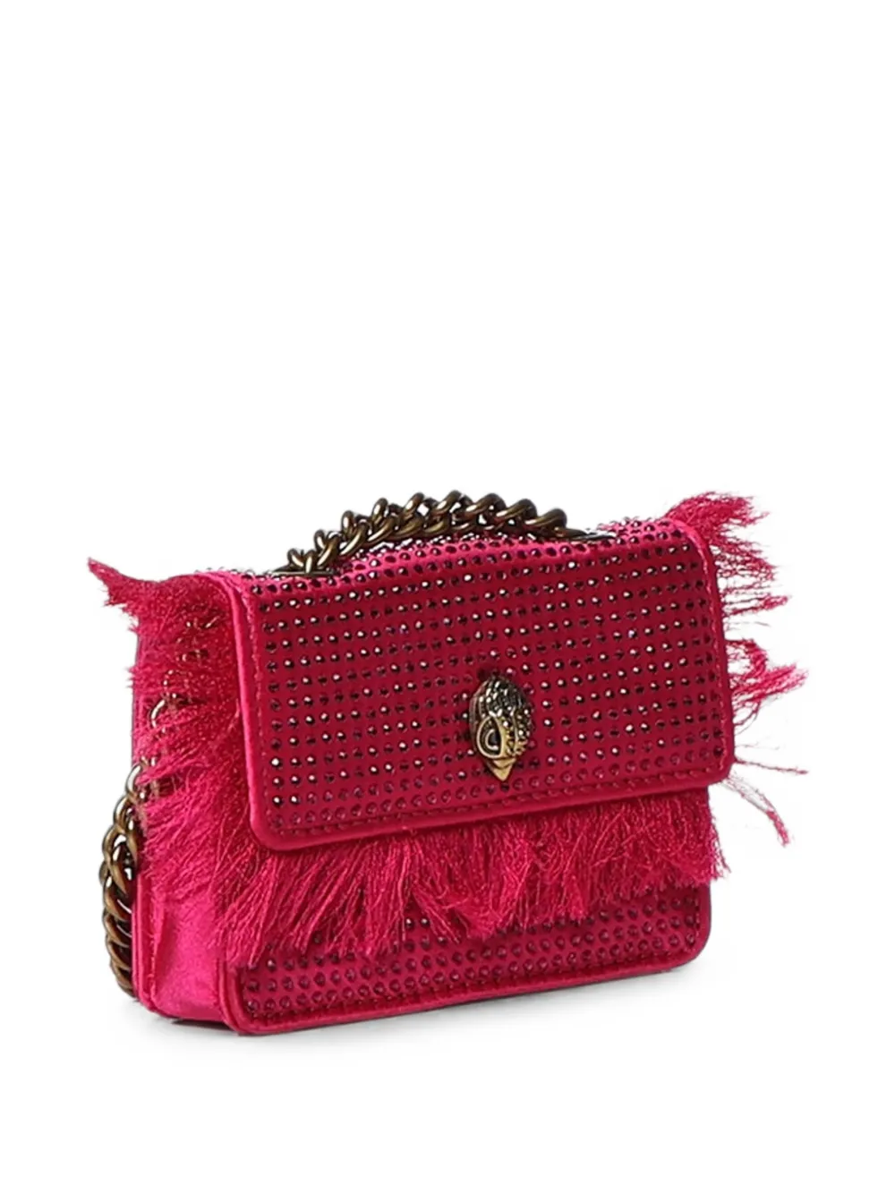 Kurt Geiger London Schoudertas verfraaid met kristallen Roze
