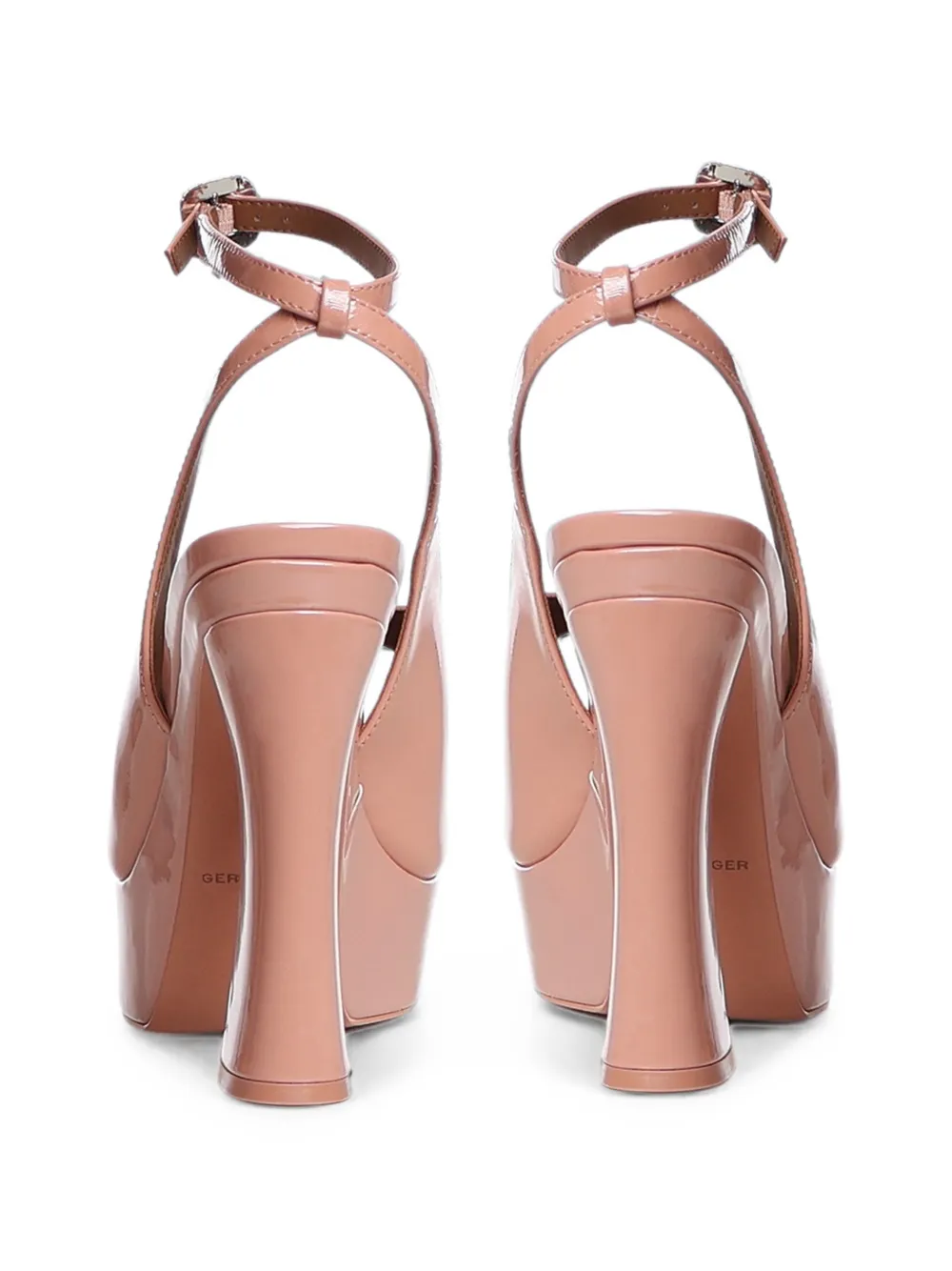 Kurt Geiger London buckle platform sandals Roze
