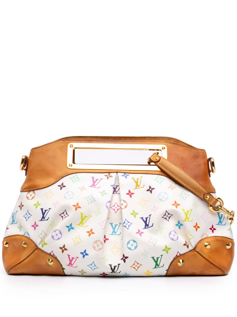 Louis Vuitton Pre-Owned 2009 Monogram Multicolore Judy GM satchel - Bianco