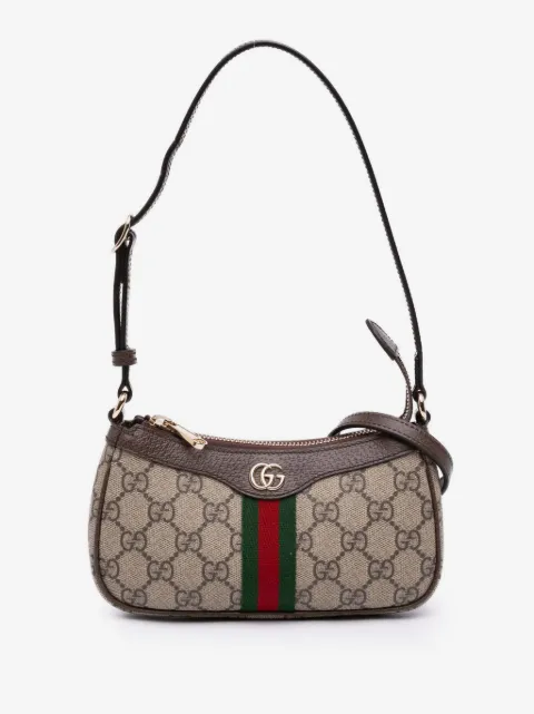 Gucci Pre-Owned 2016-2026 Mini GG Supreme Web Ophidia crossbody bag