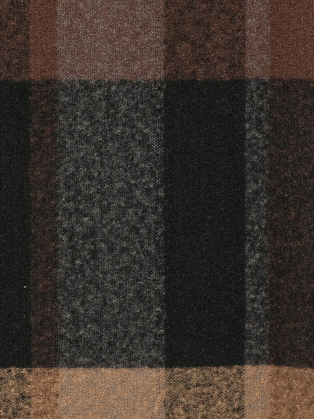 Barbour Geruit sjaalset met franje Blauw