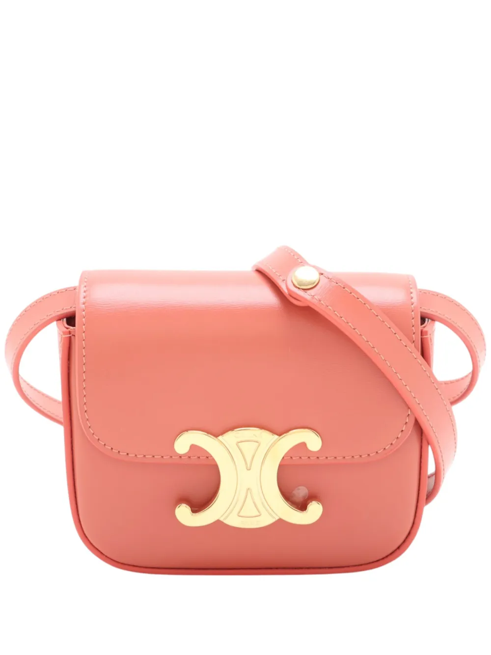 Celine Pre-Owned 2023-2026 Mini Calfskin Claude crossbody bag - Pink