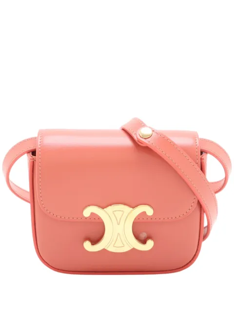 Celine Pre-Owned 2023-2026 Mini Calfskin Claude crossbody bag