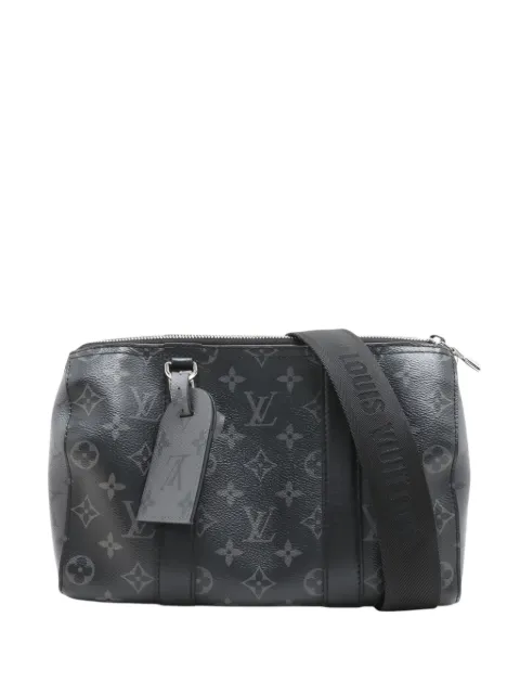 Louis Vuitton Pre-Owned 2021-2026 Monogram Eclipse City Keepall crossbody bag